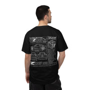 Corvette C6 Z06 Blueprint Streetwear Tee