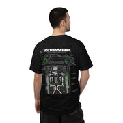 1000whp Blueprint Streetwear Tee