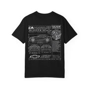 Camaro SS Blueprint Streetwear Tee