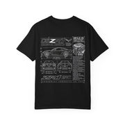 Corvette C6 ZR1 Blueprint Streetwear Tee